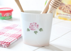 マニーローズ 陶器 ツールスタンド