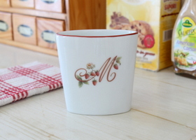 マニー レールデュロココ 陶器 ツールスタンド