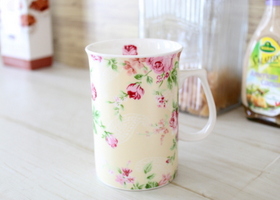【50%OFF】ヴィクトリアン 陶器 マグ