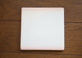 マニーローズ 陶器 タイルL 無地(上下ぼかし)