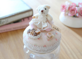 ボンクラージュ 布製品 ベアビンカフェタイム