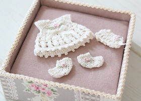 ボンクラージュ 布製品 ベビーニットセット