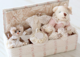 ボンクラージュ 布製品 ベアのおめかしボックス