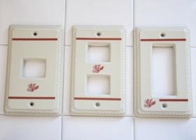 マニー レイユール 陶器 スイッチカバー 1ケ口(R)